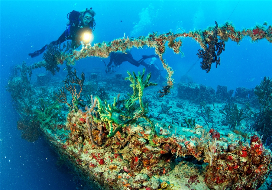 Old ships can be used to create artificial reefs. Photo credit: msnbcmedia.com