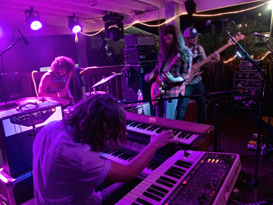 Trogone Band at the Mustang Midsummer Meltdown. (Kip Tabb)