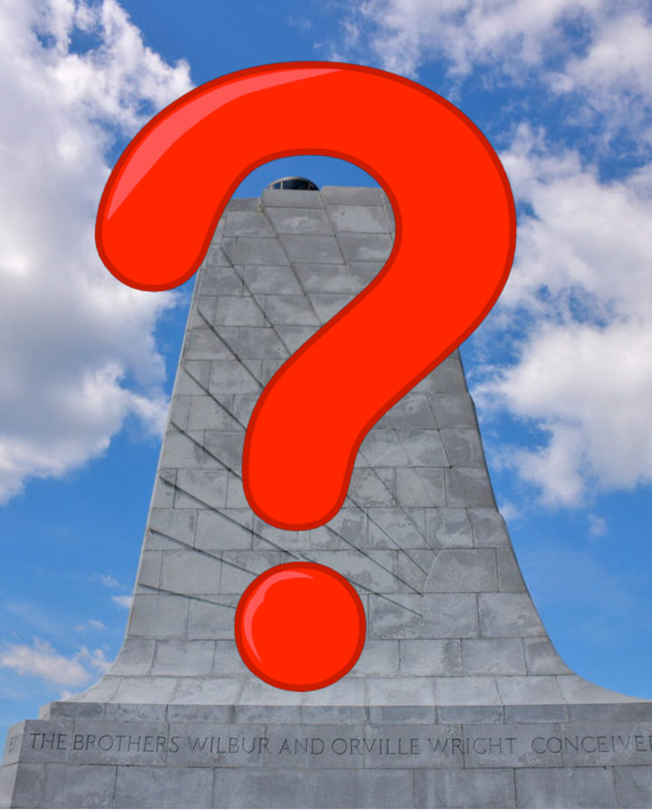 Question Wright Brothers Memorial.