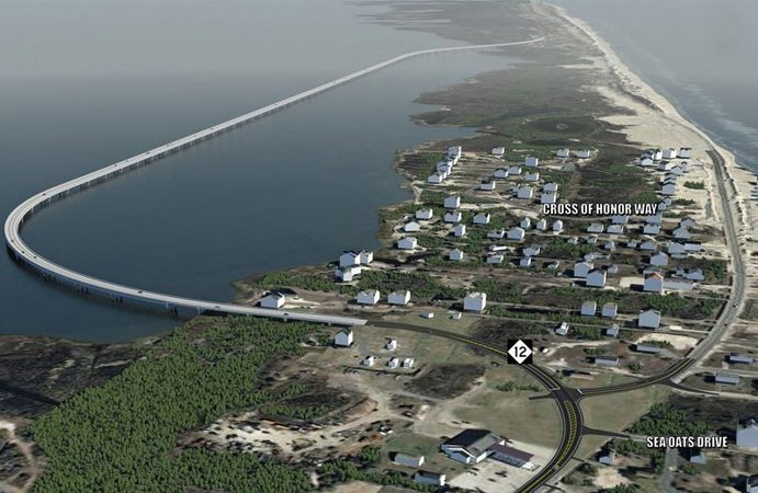 NCDOT rendering of completed Jug Handle.